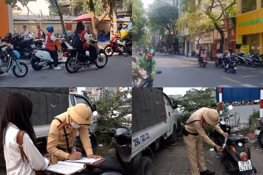 Hà Nội: Nhiều học sinh vi phạm khi tham gia giao thông