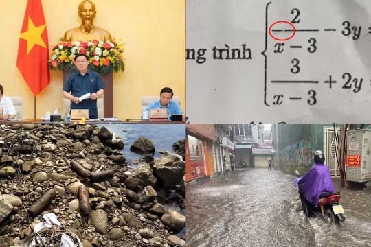 Nóng 18h: Sông Đà cạn trơ đáy, phát hiện nhiều quả đạn pháo ở hạ lưu