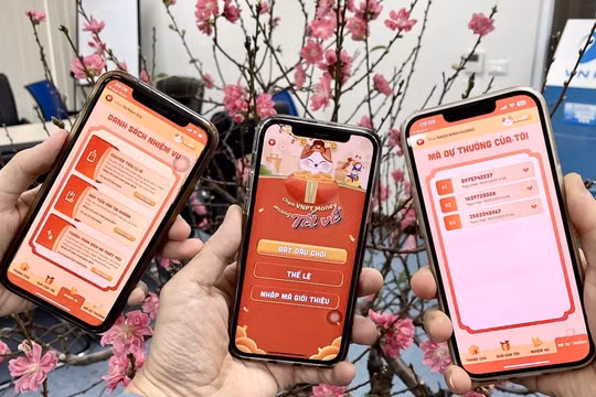Chạm VNPT Money mang Tết về - Chạm để rinh ngay với tổng giải thưởng tới 1,5 tỷ đồng