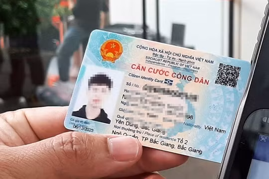 Bộ Công an đề xuất sửa đổi nhiều thông tin trên mặt thẻ CCCD
