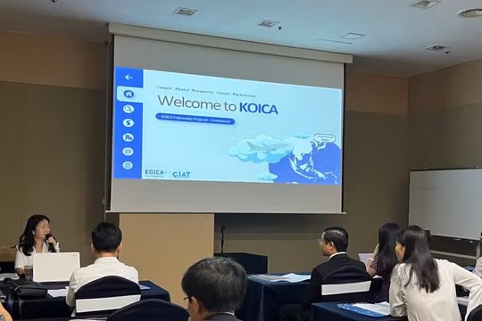 Khai giảng chương trình tập huấn của KOICA tại Hàn Quốc