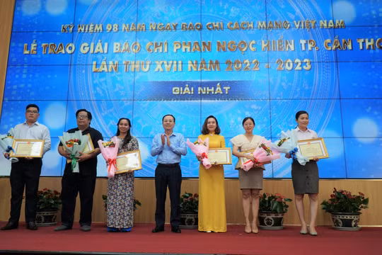Đội ngũ nhà báo, phóng viên đóng góp tích cực cho sự phát triển chung của thành phố Cần Thơ