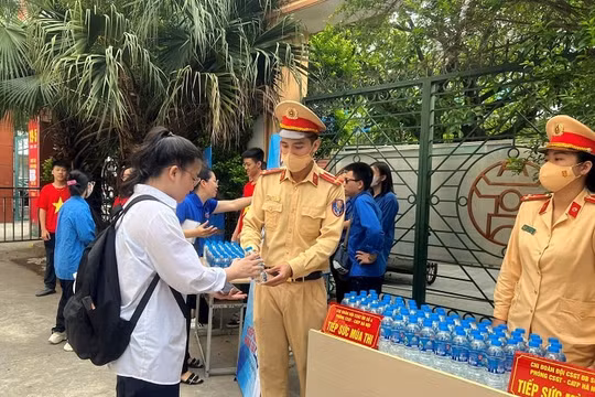 Hà Nội: Giao thông được bảo đảm trong ngày diễn ra kỳ thi vào lớp 10 THPT