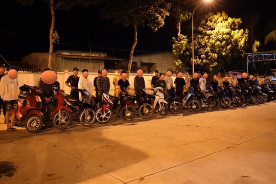 Tây Ninh: Bắt giữ nhóm đối tượng đua xe trái phép