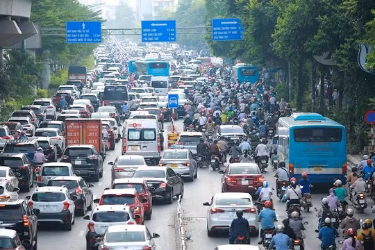 Hà Nội: Tiếp tục thí điểm tổ chức giao thông nút giao Ngã Tư Sở
