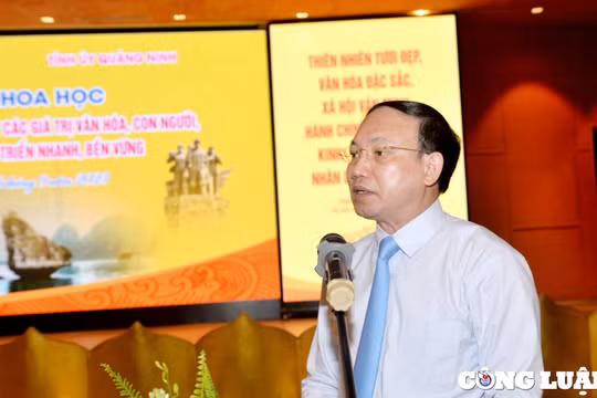 Quảng Ninh: Hội thảo về nhận diện và phát huy giá trị văn hóa, con người
