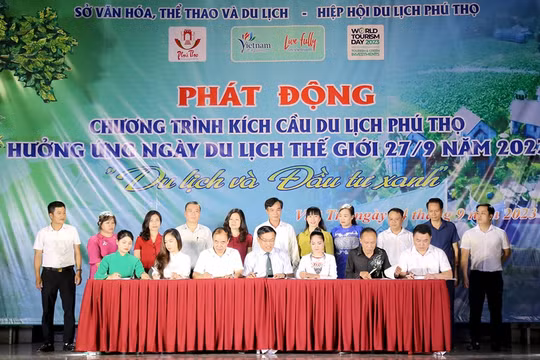 Phú Thọ phát động chương trình kích cầu du lịch 2023