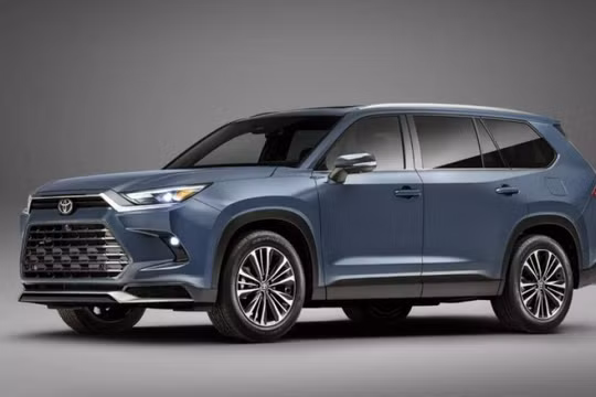 Toyota Grand Highlander 2024 trình làng với thiết kế thể thao hơn