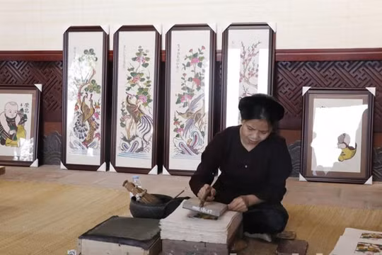 Bắc Ninh khai trương nhà trưng bày nghề làm tranh dân gian Đông Hồ