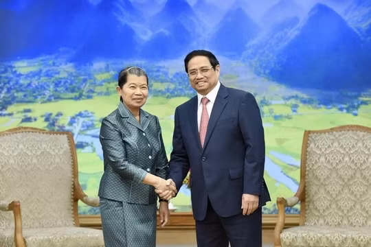 Thủ tướng Phạm Minh Chính tiếp Phó Thủ tướng Campuchia