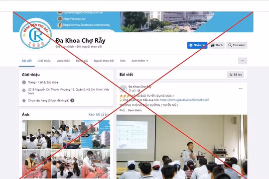 Bệnh viện Bạch Mai, Chợ Rẫy bị mạo danh đăng tin tuyển dụng sai sự thật