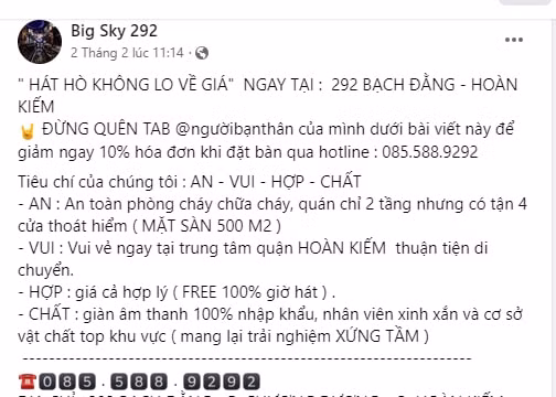 Karaoke "hóa" nhà hàng ăn uống, chạy quảng cáo tìm kiếm khách đến hát!