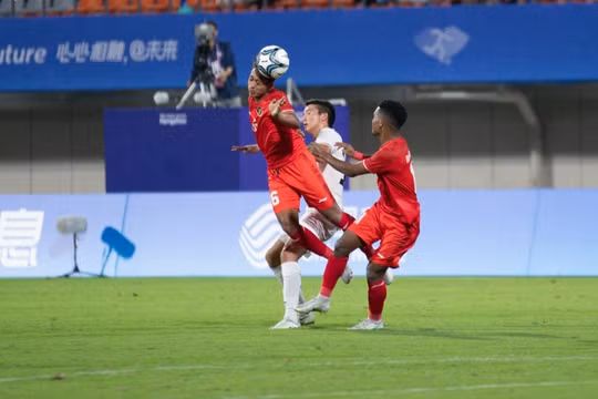 Các đội bóng Đông Nam Á cùng thua đậm tại ASIAD 19