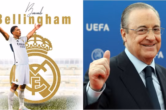 Jude Bellingham chính thức gia nhập Real Madrid với mức phí 135 triệu euro