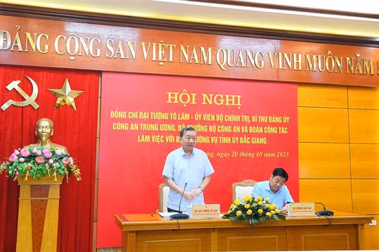 Bộ trưởng Bộ Công an Tô Lâm: Giữ vững thế chủ động chiến lược, bảo đảm vững chắc an ninh, trật tư