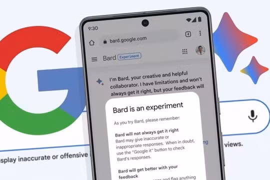 Google chính thức phát hành chatbot Bard để cạnh tranh với ChatGPT