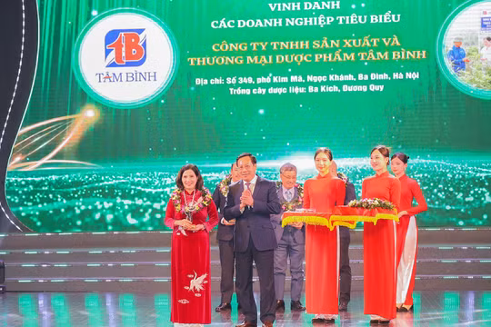 Dược phẩm Tâm Bình - Doanh nghiệp tiêu biểu vì sự phát triển dược liệu Việt