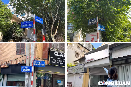 Kỳ lạ con phố có 4 tên gọi ở Thủ đô