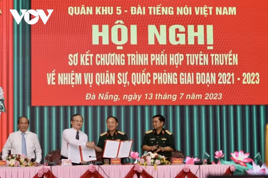 Đài Tiếng nói Việt Nam tuyên truyền toàn diện về nhiệm vụ quân sự, quốc phòng