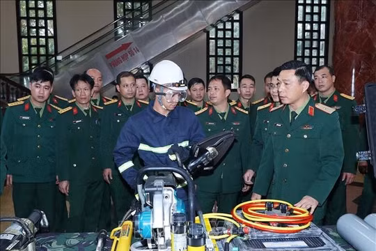 Bộ đội Việt Nam sẵn sàng thực hiện sứ mệnh nhân đạo quốc tế
