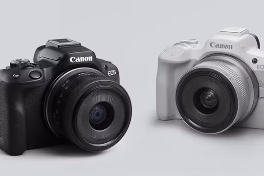 Cận cảnh máy ảnh EOS R50