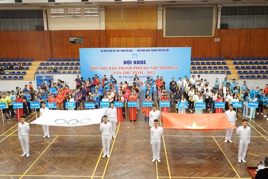Sắp diễn ra Hội khỏe Hội Nhà báo TP Hà Nội mở rộng lần thứ 28 năm 2023