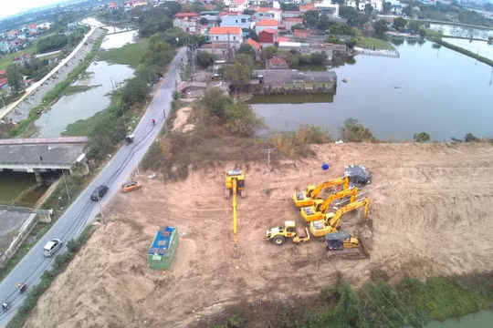 Hoàn thành giải phóng mặt bằng đường Vành đai 4 trong năm 2023