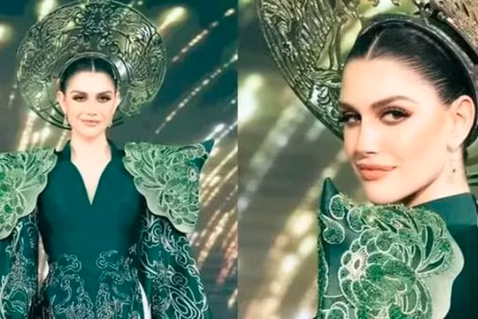 Miss Grand International 2022 đổi vương miện thành nón lá Việt Nam