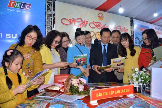 Tưng bừng Hội Báo Xuân Qúy Mão tỉnh Lào Cai năm 2023