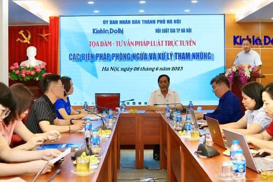 Báo Kinh tế & Đô thị: Tổ chức tọa đàm - tư vấn pháp luật trực tuyến với độc giả