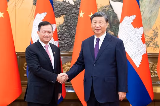 Tân Thủ tướng Campuchia đến thăm Trung Quốc trong chuyến công du đầu tiên