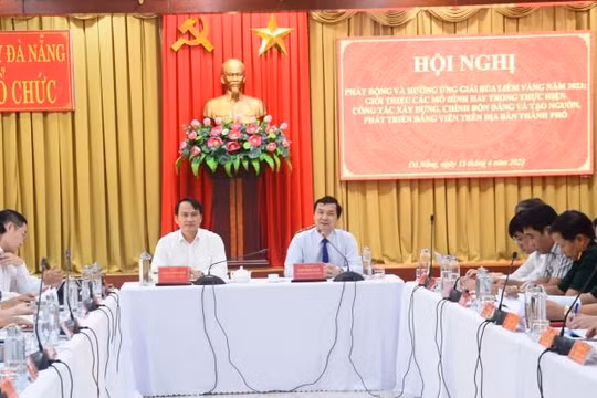 Đà Nẵng phát động và hưởng ứng Giải Báo chí viết về xây dựng Đảng năm 2023