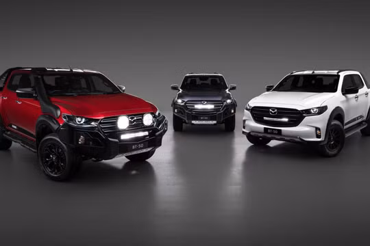 Mazda BT-50 mạnh mẽ hơn với gói nâng cấp BT-50 SP Pro và Thunder Pro