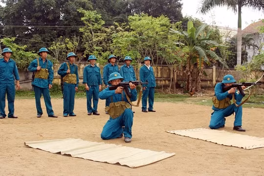Kiện toàn hệ thống tổ chức phòng thủ dân sự đảm bảo thống nhất, đồng bộ, tinh, gọn, hiệu quả
