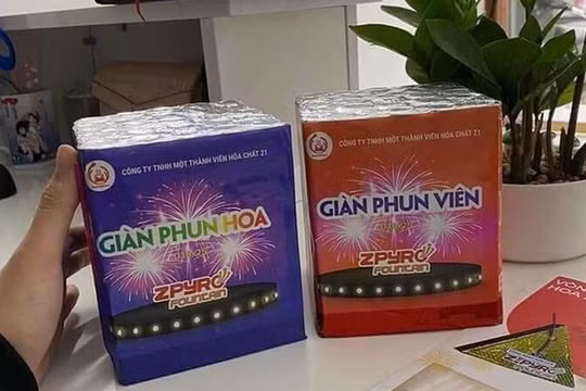 Pháo hoa Z121 tiếp tục "loạn" trên chợ điện tử, Bộ Công Thương cảnh báo