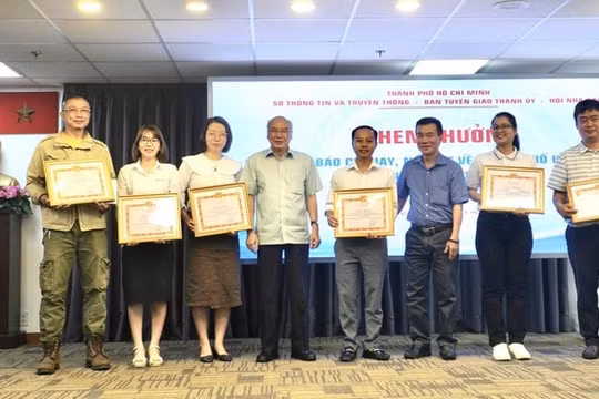 TP HCM khen thưởng 40 tác phẩm báo chí nổi bật trong quý II/2023