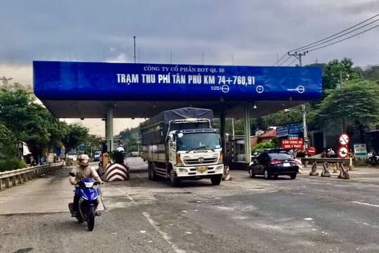 Bắt đầu tháo dỡ trạm thu phí BOT Quốc lộ 20 qua tỉnh Đồng Nai