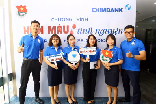 Eximbank tổ chức ngày hội hiến máu vì cộng đồng năm 2023