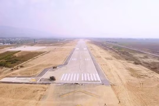 Các hạng mục đầu tư mở rộng cảng hàng không Điện Biên đã hoàn thành