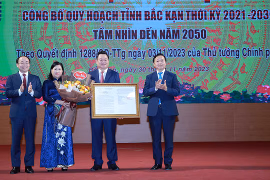 Quy hoạch tỉnh Bắc Kạn được xây dựng trên triết lý phát triển kinh tế-xã hội bền vững