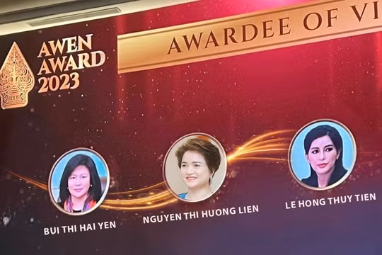 Tổng giám đốc Hanel được vinh danh nữ doanh nhân Asean – Awen Award 2023