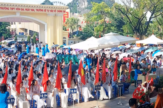 Quảng Ninh: Trên 360.000 học sinh rộn rã bước vào năm học mới