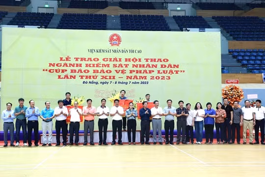 Muôn màu cảm xúc với Hội thao ngành Kiểm sát nhân dân "Cúp Báo Bảo vệ pháp luật" lần thứ XII