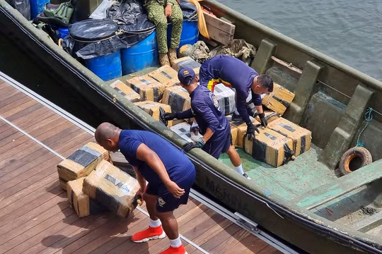 Colombia thu giữ số cocaine kỷ lục vào năm 2022