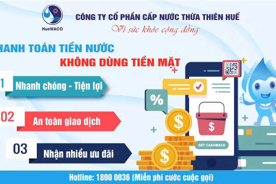 HueWACO – Đẩy mạnh thương mại điện tử, thanh toán không dùng tiền mặt