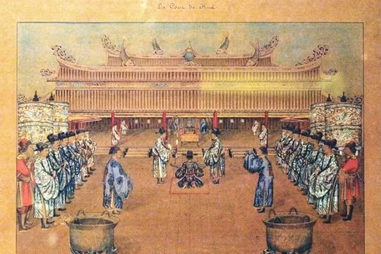 Triển lãm về chuyện thưởng, phạt thời xưa