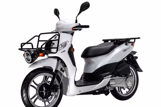 SYM trình làng xe máy dành riêng cho shipper, nhỏ xinh, hiện đại