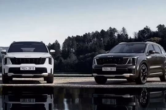 Sắp sửa trình làng Kia Sorento 2025