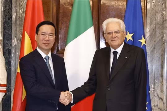 Tuyên bố chung về tăng cường quan hệ đối tác chiến lược Việt Nam - Italy