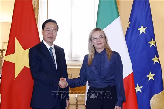 Tăng cường quan hệ Đối tác chiến lược Việt Nam – Italy